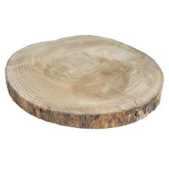 Alternative view of Deko-Holzscheibe - Ca. 35 X 30 Cm