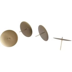 Halter Für Adventskerzen - Ca. 7 Cm - 4 Stück - Gold 7 Halter Für Adventskerzen - Ca. 7 Cm - 4 Stück - Gold -Lumo Geschaft gold2 1