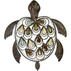 Wanddeko - Schildkröte - 34 X 6 X 38 Cm