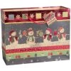 Geschenktasche - Schneemänner - 32,5 X 26 X 12,5 Cm 1 Geschenktasche - Schneemänner - 32,5 X 26 X 12,5 Cm -Lumo Geschaft tasche4